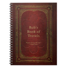 Customised Vintage Book Travel Journal