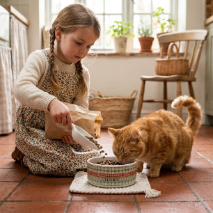 Customised Vintage Sage Green Gingham Floral Pet