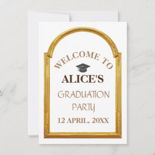 Customised Welcome Graduation Party 
