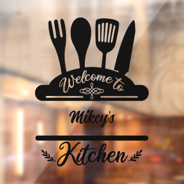 Customised Welcome To Kitchen (Sheet 2)