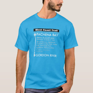 Customised West Coast Trail, Vancouver Island T-Shirt