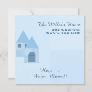 Customised We've Moved & Housewarming Party Invite