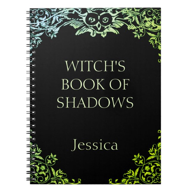 Customised Witches Book Of Shadows  (Front)