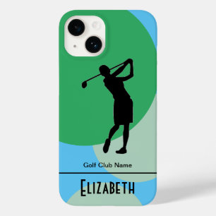 Customised Woman Golf Member iPhone / iPad case