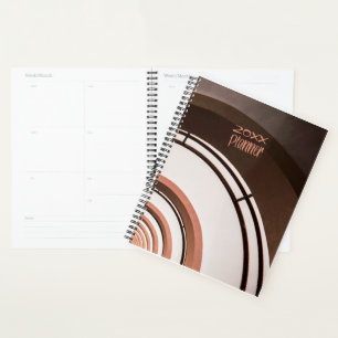 Customised Year Brown Planner