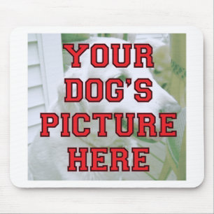 Customised Your Dog's Photo Mouse Pad