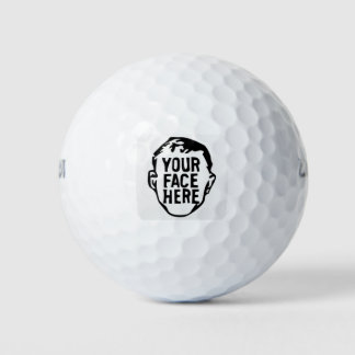Customised Your Logo Here Golf Balls