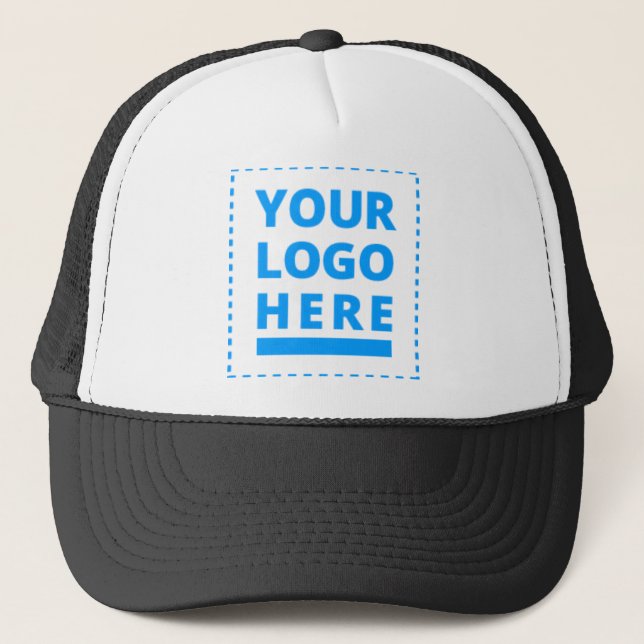 Customised Your Logo Here Trucker Hat (Front)
