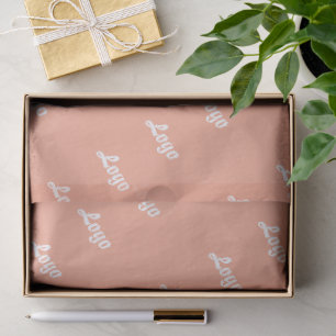 Customised Your Own Logo Stylish Modern Minimal Tissue Paper