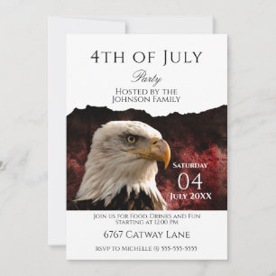 Customizable 4th of July Party Invitation