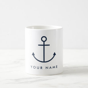 Customizable Anchor Mug