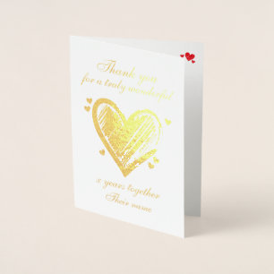 Customizable Anniversary Card