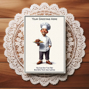 Customizable Any Occasion Cooking / Chef Postcard