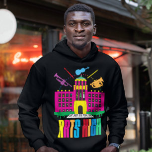 Customizable Arts High School Creative Building Hoodie