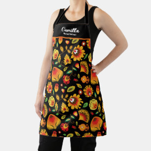 Customizable Autumn Folklore  Apron