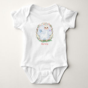 Customizable Baby Alpaca Baby (0-24M) Bodysuit