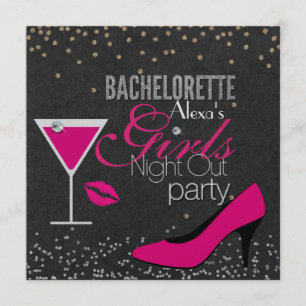 CUSTOMIZABLE BACHELORETTE PARTY INVITATION