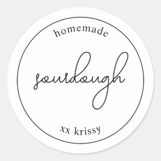 Customizable Bakery Gift Stickers