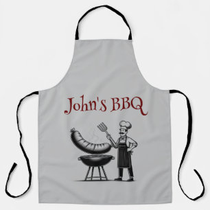 Customizable BBQ Master Chef Apron