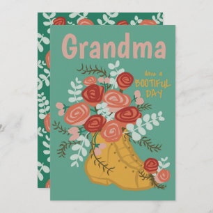 Customizable Bootiful Day - Greeting Card