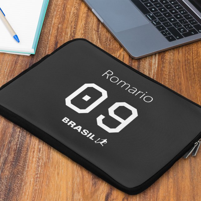 Customizable Brasil Seleção Personalized Gear Laptop Sleeve (Creator Uploaded)