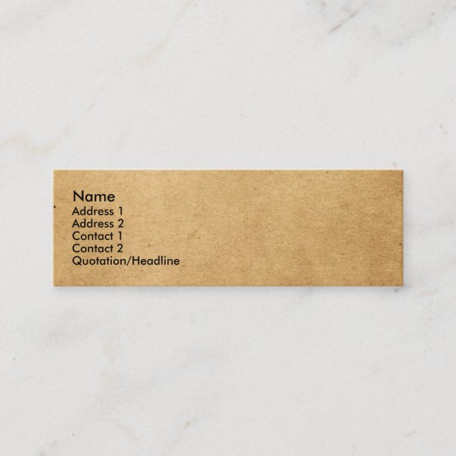 CUSTOMIZABLE BUSINESS CARD DESIGNS (Front)