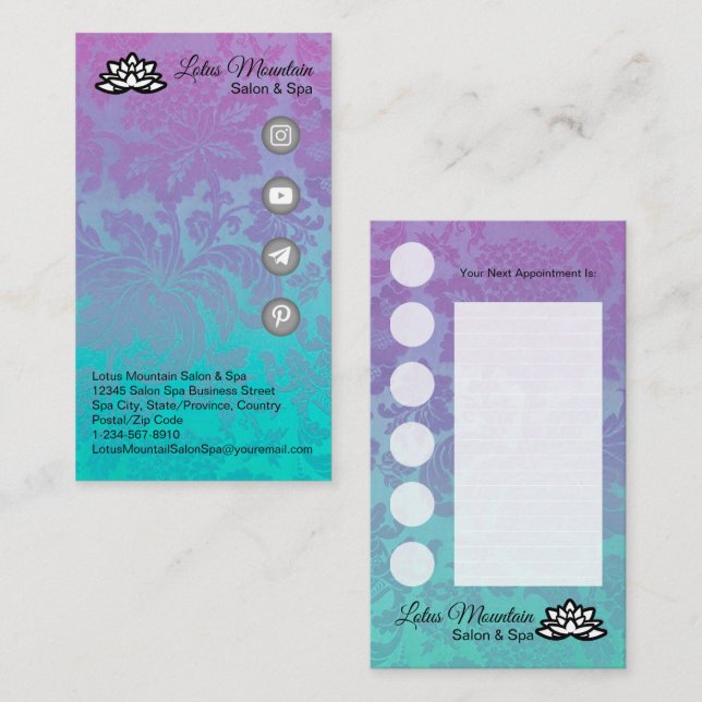 Customizable Business Loyalty Card (Front/Back)