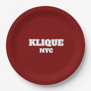 CUSTOMIZABLE Car Club Paper Plate