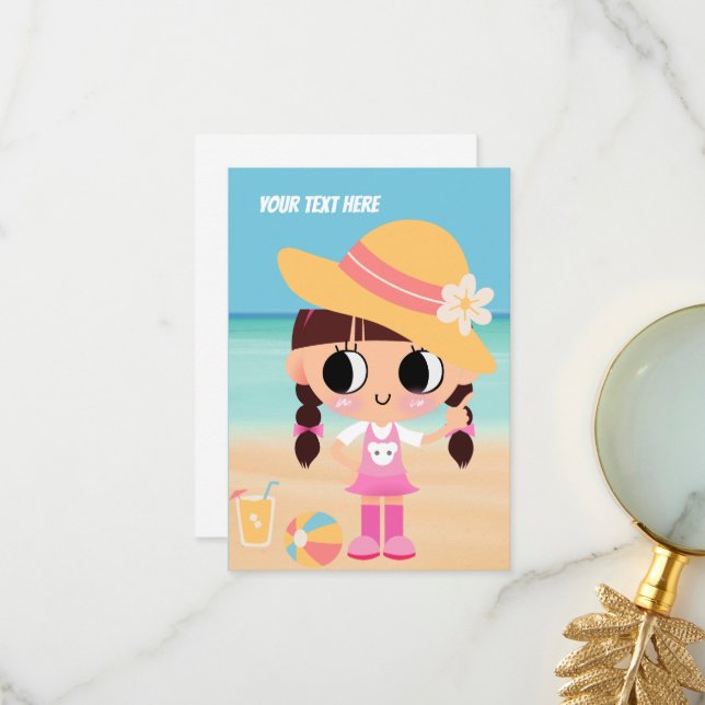 CUSTOMIZABLE CARD FOR ANY OCASSION  (Front/Back In Situ)
