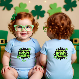Customizable Charm Bomb: Irish Edition Baby Bodysuit