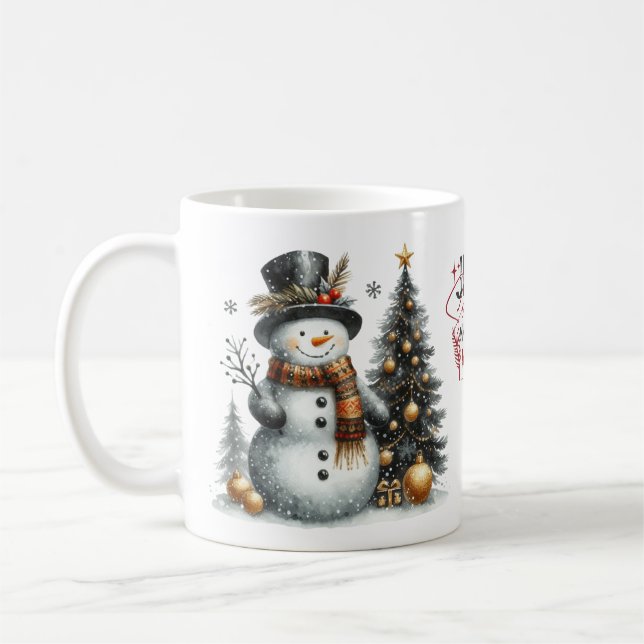 Customizable Christmas Mug (Left)
