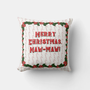 Customizable Christmas Photo Cushion
