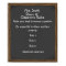 CUSTOMIZABLE Classroom Chalkboard Poster