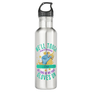 Customizable CNA/LPN/Doctor/Nurse/EMT Glove 710 Ml Water Bottle