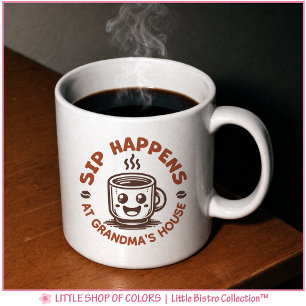 Customizable Coffee Mug for Grandma