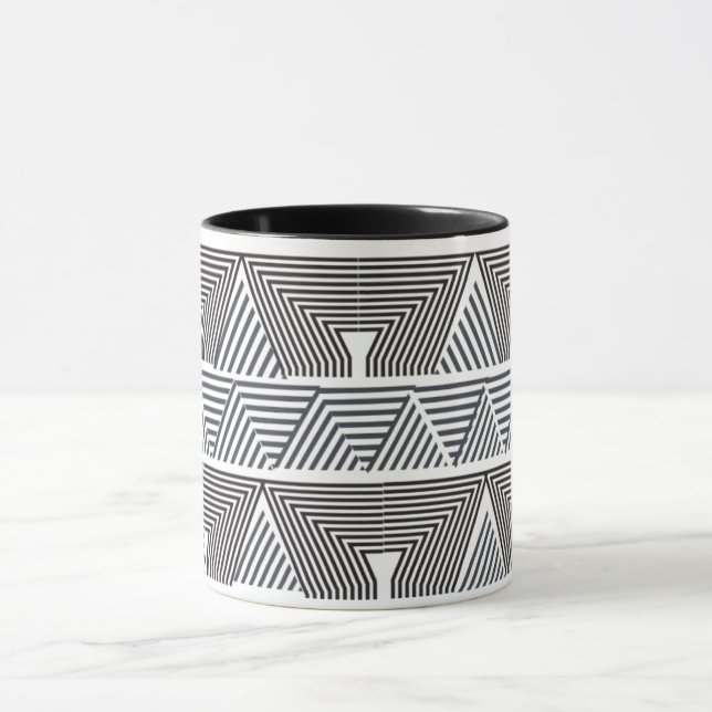 Customizable Coffee & Tea Cup | Modern Aesthetic D (Center)