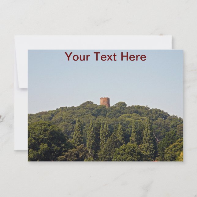 Customizable Conygar Tower, Somerset card (Front)