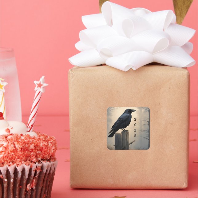 Customizable crow sticker (Party)