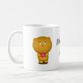 Customizable Cute Mug With a Hand-drawn Cartoon