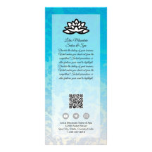 Customizable Damask Ombre Salon Spa Card Template
