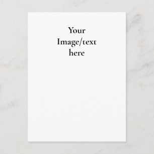 Customizable Design Template Upload Your Own Art Postcard
