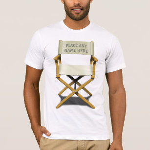 Customizable Director's Chair design T-Shirt