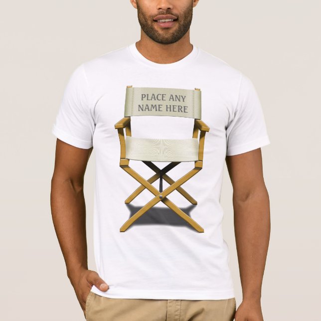 Customizable Director's Chair design T-Shirt (Front)