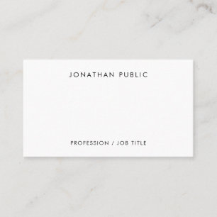 Customizable Elegant Simple Modern Template Business Card