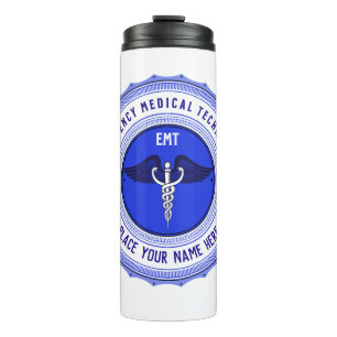 Customizable EMT Emergency Med Tech  Thermal Tumbler
