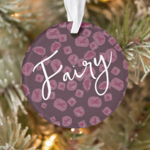 Customizable Fairy Acrylic Ornament