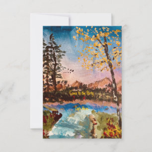 Customizable Fall party  Invitation or Save the Da