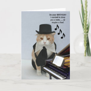 Customizable Funny Cat Card