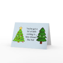 Customizable Funny Christmas Tree