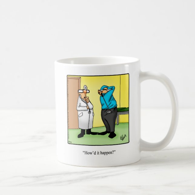 Customizable Golf Humor Mug  (Right)